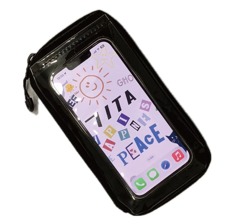7-ITA�ʥ��֥󡦥����ƥ��������˥��֥󥤥��ꥢ Mille2��Smile Smartphone Pouch Black �֥�å�(1ZK��MMS-SP-BKON)