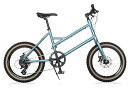 RITEWAY GLACIER BLOCK ライトウェイ グレイシア ブロック (マットスチールブルーメタリック) 2025 ミニベロ 小径自転車