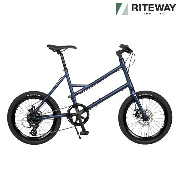 ミニベロ ライトウェイ グレイシア (マットネイビー) 2024 RITEWAY GLACIER 小径自転車