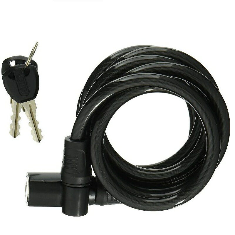 ABUS(アブス) Star 4508 Key/150cm　キーロック (ブラック）