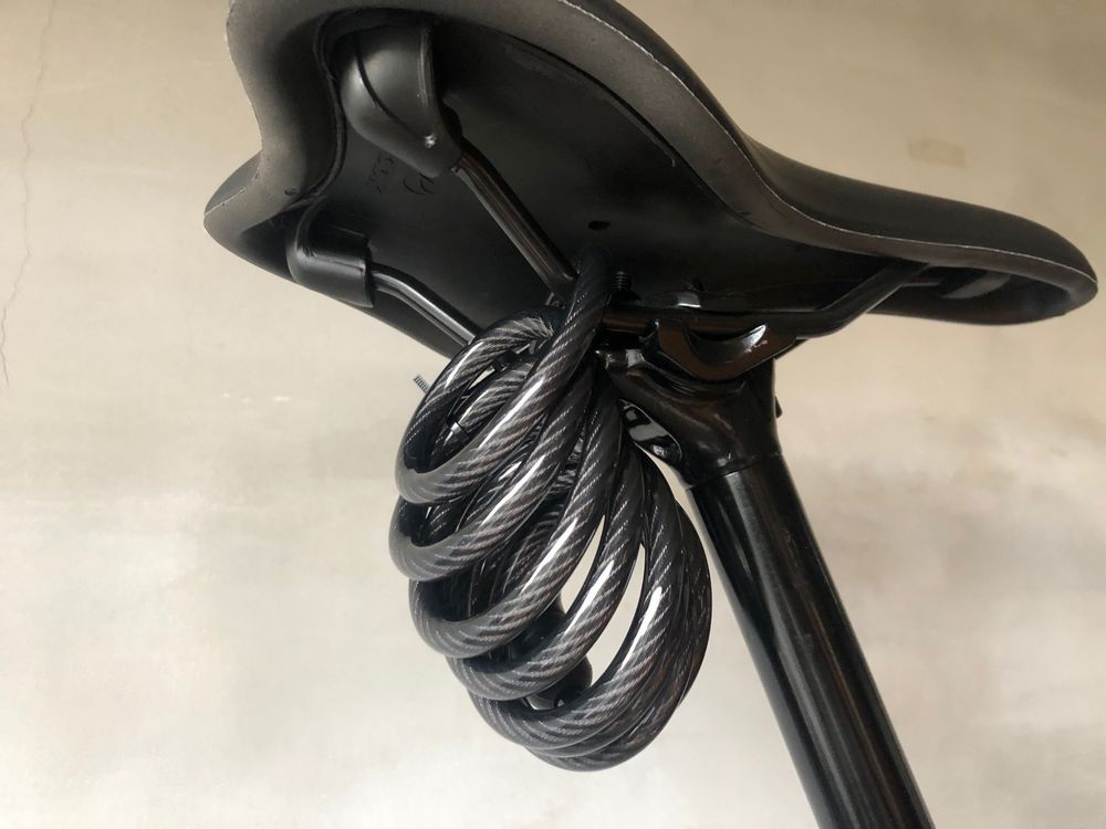 ABUS(アブス) Star 4508 Key/150cm　キーロック (ブラック）