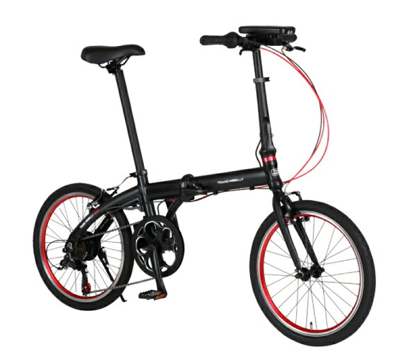 ADサイクル楽天市場店のTRANS MOBILLY (トランスモバイリー)ULTRA LIGHT E-BIKE NEXT206 電動自転車 折りたたみ/ ブラック|詳細画像