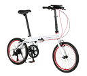 TRANS MOBILLY (トランスモバイリー)ULTRA LIGHT E-BIKE NEXT206 電動自転車 折りたたみ/ ホワイト
