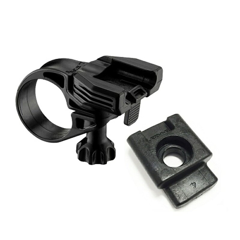 BLACK 57-3583610002 Y9 DECA DRIVE・SUPER DRIVE用スペアマウントとアダプターのセット 31.8mmと25.4mmのハンドル径に対応します。（付属のシムスペーサー使用で25.4mmにも対応します） ■ 対応ハンドル径: 31.8mm / 25.4mm（付属のシムスペーサー使用）