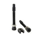 TOKEN (トーケン) TK3351A チューブレスバルブ 44mm (ブラック) / 523-2426