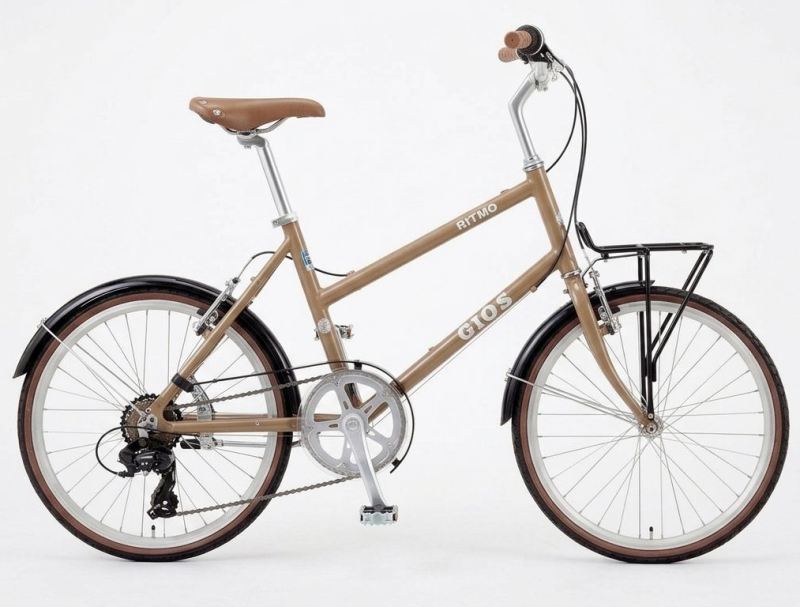 ADサイクル楽天市場店のGIOS RITMO (ブラウン) 2026 ジオス リトモ ミニベロ 小径自転車｜アングル3