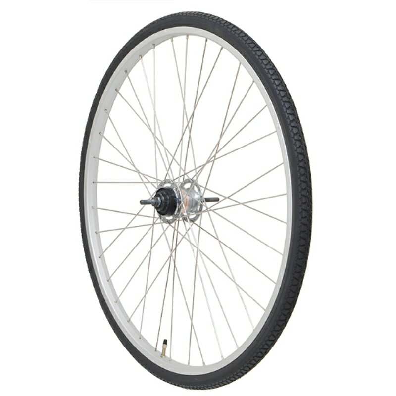 Rakuten - GRK RW-3S27AL-R 内装3Sアルミ後ホイール ローラーブレーキ用（タイヤ・チューブ付） 27インチ (403-20291)