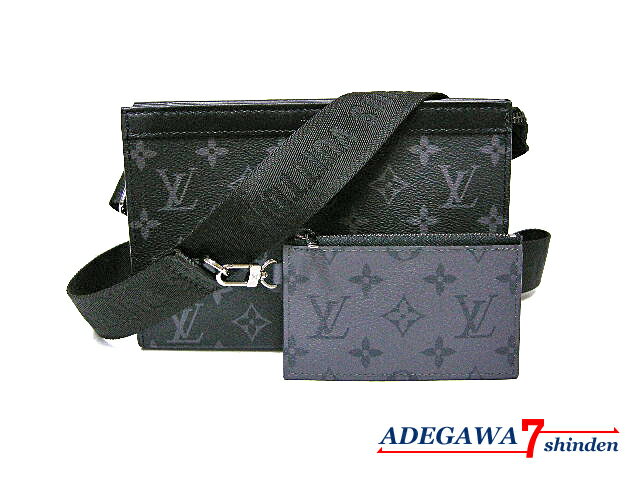 ルイヴィトン（LOUIS VUITTON）★モノグラム・エクリプス リバース・ガストン・ウエアラブル ウォレット・ポーチ付・ショルダーバッグ・M81124・メンズ★未使用品■アデ川質店 新田店■【質屋出店】【中古】