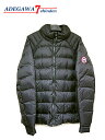 カナダグース（CANADA GOOSE）★2729M・ハイブリッジ・ベースジャケット・ダウンジャケット・コート・フード付・ブラック・XL/TG・メンズ★新品同様品■アデ川質店 新田店■【質屋出店】【中古】