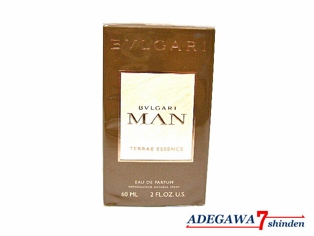 ブルガリ（BVLGARI）★ブルガリ マン・TERRAE・ テラエ エッセンス・オードパルファム・60ml・フレグランス★未使用品■アデ川質店 新田店■【質屋出店】【中古】