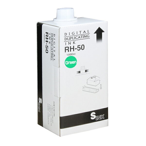 デジタル印刷機 コニカミノルタ用 汎用 インク 6本セット グリーン RH-50