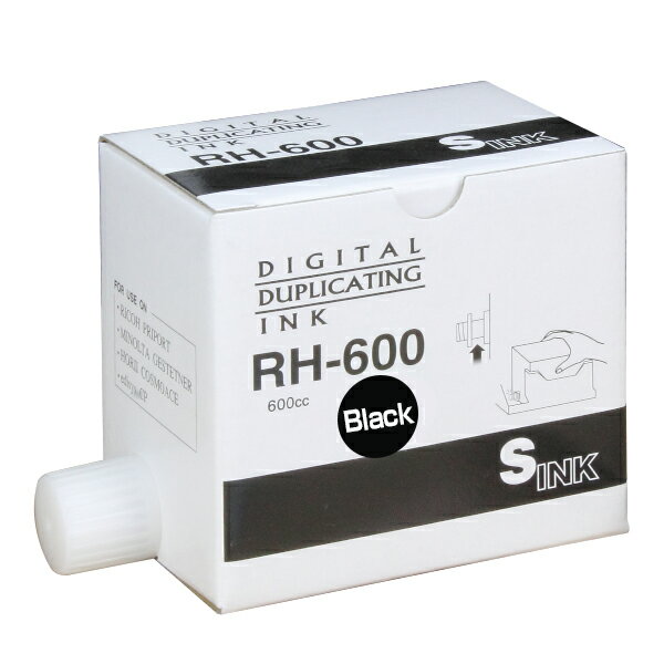 デジタル印刷機 リコー用 汎用 インク 5本セット ブラック RH600