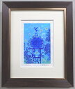 お得価格版・風水仕事運の水色天使当社オリジナル風水版画 IPCTB 天使の風水 仕事運吉岡浩太郎