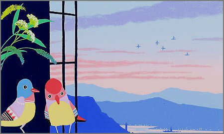 【八〇サイズ】版画T74 おかえり吉岡浩太郎【...の紹介画像2