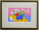【八〇サイズ】版画T59 小鳥と花吉岡浩太郎