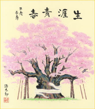 楽天市場】吉岡浩太郎 「 雛-8 」 版画色紙絵 : 内田画廊