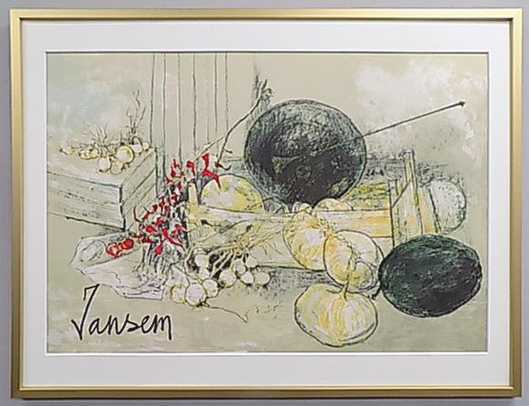 【アートバーゲン会場】11,000円フランコニー社記念ポスター竿秤／ジャン・ジャンセン