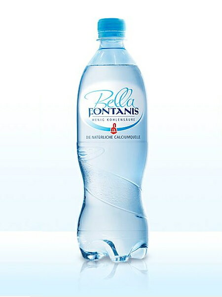 ベラフォンタニス（BELLA FONTANIS） 微発泡炭酸水 ペットボトル(PET) 1ケース（750ml×15本） [硬度1864.0/超硬水/ドイツ産]