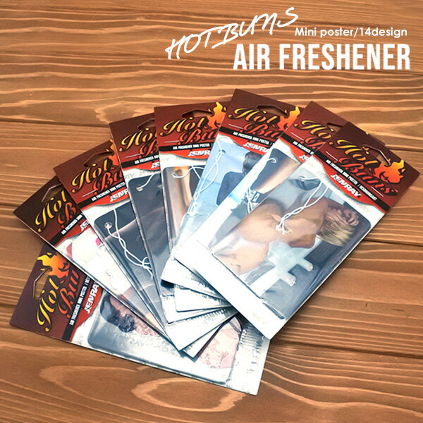 エアフレッシュナー Hot Buns 20～27 全8種 芳香剤 車 吊り下げ セクシー カーアクセサリー ルームミラ..