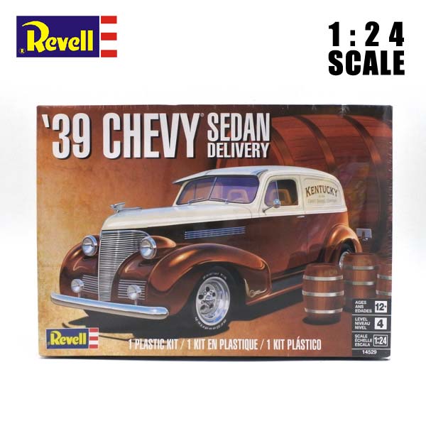 1/24 アメ車 プラモデル 1939 CHEVY SEDAN DELIVERY 039 39 1939年 シェビー セダン デリバリー chevrolet シボレー カスタム アメ車 ミニカー Revell