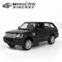 1/18 箱入り ミニカー Range Rover Sport ブラック レンジローバー スポーツ 黒 LAND ROVER ランドローバー SUV ブラーゴ Bburago