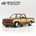 1/24 箱入り ミニカー 1992 CHEVROLET 454 SS PICKUP ブラウン クリーム C 1500 シボレー ピックアップ トラック C-1500 アメ車 ピックアップトラック モーターマックス MOTOR MAX 1992年 アメリカ 雑貨