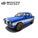 1/24 ワイルドスピード 箱入り ミニカー BRIAN's FORD ESCORT ブルー フォード エスコート 青 ブライアンモデル アメ車 FAST&FURIOUS WILD SPEED ワイルド・スピード ワイルド スピード ワイスピ ジャダトイズ JadaToys