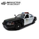 箱入り 1/24 ミニカー 2010 FORD CROWN VICTORIA POLICE INTERCEPTOR LOS ANGELES POLICE DEPT. フォード クラウン ヴィクトリア ポリス インターセプター MOTORMAX
