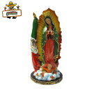 グアダルーペ マリア オブジェ 約32cm 置物 インテリア マリア像 グアダルーペマリア マリア様 GUADALUPE MARIA おしゃれ 飾り 装飾 大きめ オーナメント 花 バラ エンジェル 天使 MARIA 聖母マリア MEXICO メキシカン チカーノ ローライダー Lowrider メキシコ 雑貨(3)