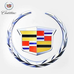 キャデラック エンブレム メタルプレート カラー／サイズ小 CADILLAC 壁掛け オブジェ インテリア 公式ライセンス