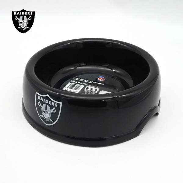 レイダース フードボウル DOG BOWL 餌入れ NFL RAIDERS プラスチックトレイ トレー 小物入れ 餌皿 エサ..