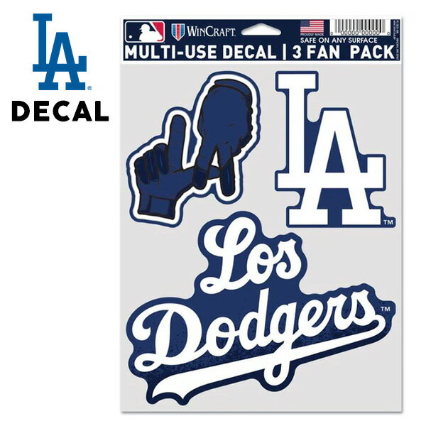 乐天商城 - ドジャース ステッカー デカール ロサンゼルス ドジャース グッズ MLB dodgers LA 大谷翔平 ロゴ ハンドサイン ビニールステッカー ビニール おしゃれ プレゼント パソコン ケータイ ブルー ホワイト シンプル ガレージ インテリア 汎用 車 ローライダー アメリカ 雑貨