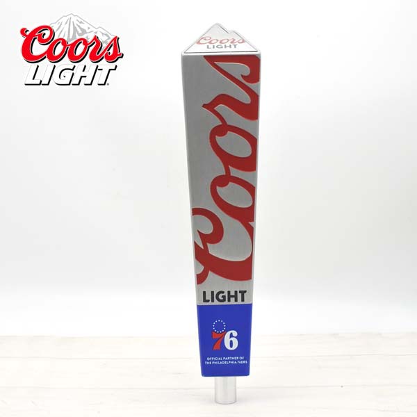 新品 ビアサーバーノブ COORS LIGHT 約30.5cm シフトノブ クアーズ ライト ブルー シルバー ビールサーバーノブ ビアタップ ハンドル ブルー オートパーツ カスタム アメリカ ビール バー インテリア ガレージ 装飾品 車 内装 カーアクセサリー アメリカ 雑貨