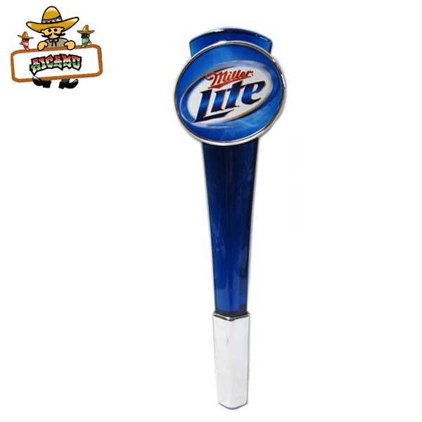 海外直輸入 USED品 ビアサーバーノブ Miller Lite 約30.5cm ミラーライト ブルー ビールサーバーノブ ビアタップ ハンドル オートパーツ カスタム カーアクセサリー インテリア おしゃれ シンプル アメリカ ビール タップ 車 内装 アクセサリー アメリカ 雑貨