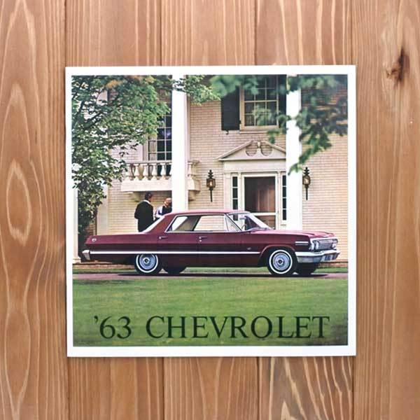 1963 シボレー インパラ パンフレット CHEVROLET Impala Brochure Catalog カタログ 1963年 63年 lowri..