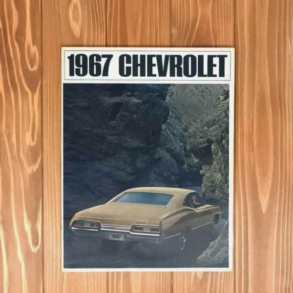 1967 シボレー インパラ パンフレット CHEVROLET Impala Brochure Catalog カタログ lowrider ローライ..