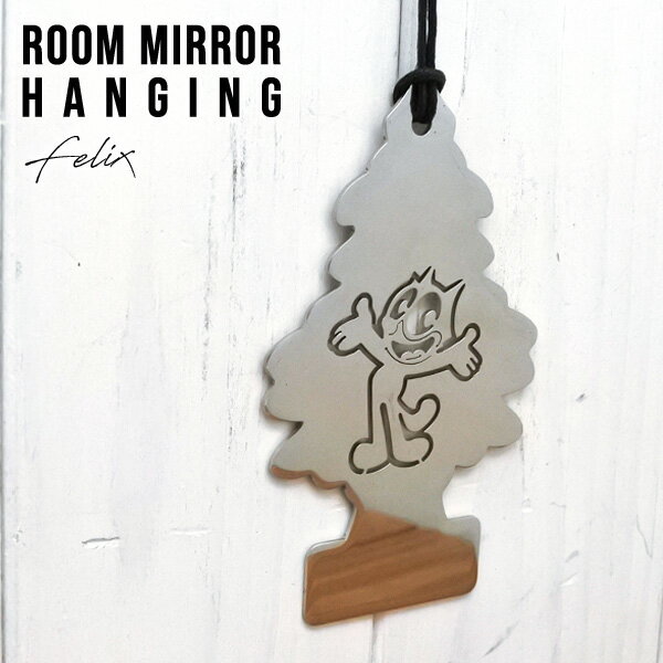 フィリックス シボレー メタル ルームミラーハンギング ツリー FELIX CHEVROLET キャラクター ロゴ フ..