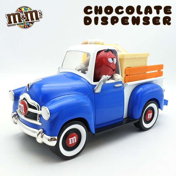 海外直輸入 USED品 m&m's チョコレート ディスペンサー ブルー エムアンドエムズ 車 PICK UP TRACK ピックアップトラック インテリア キャラクター m&m エムアンドエム ディスプレイ おしゃれ 置物 かわいい プレゼント ラスベガス LAS VEGAS フィギュア アメリカ 雑貨