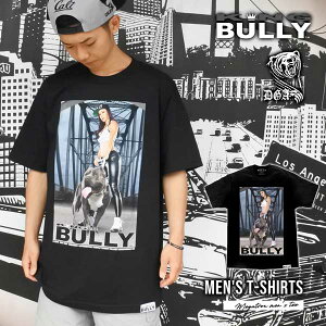 Tシャツ メンズ 半袖 DGA BULLY Megatron ブラック ピットブル アメリカンブリー 大きめ 大人サイズ チカーノ チカーノファッション ローライダー 黒 トップス オーバーサイズ ストリート DOG 犬