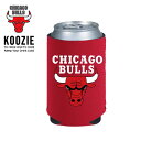 シカゴ ブルズ クージー 缶クージー 缶クーラー ボトルホルダー 缶 カバー ドリンクホルダー NBA CHICAGO BULLS アウトドア 保冷 保温 バスケットボール BASKETBALL 公式ライセンス アメリカ 雑貨