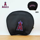 ロサンゼルス エンゼルス ヘッドレストカバー 2個セット Los Angeles ANGELS エンジェルス MLB メジャーリーグ ベースボール 野球 公式ライセンス商品 カーアクセサリー アメリカ 雑貨