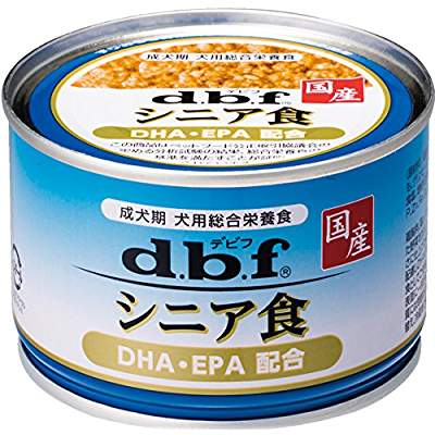 デビフ 缶詰 シニア食 DHA EPA 配合 150g（デビフ dbf ウェット 栄養補完食 犬用 国産）