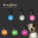 【即日発送】犬 散歩 ライト LED ナイトアイズ ペットリット【NITE IZE 犬用品 犬 猫用品 猫 ペット用品 首輪 お散歩 安全対策 お出かけ ライト...