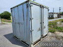 【中古】 サイコロコンテナ 1.2坪 2.4畳 3.9平米 中古コンテナ 中古プレハブ used prefab container home 倉庫 物置 車屋 ...