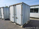 【中古】 サイコロコンテナ 1.2坪 2.4畳 4平米 中古コンテナ 中古プレハブ used prefab container home 倉庫 物置 車屋 バイ...