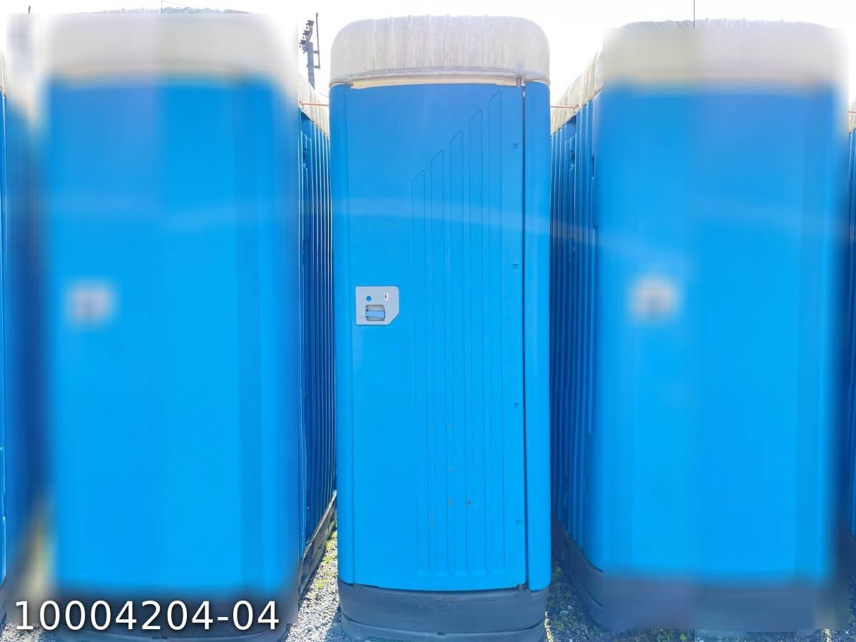 【中古】仮設トイレ 和式タイプ 1.5m 0.4坪 0.8畳 1.3平米 ポータブルトイレ porta potty 中古ユニットハウス 中古プレハブ 中古コンテナ 事務所 倉庫 店舗 仮設 車屋10004204-04