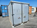 【中古】 サイコロコンテナ 1.2坪 2.4畳 4平米 中古コンテナ 中古プレハブ used prefab container home 倉庫 物置 車屋 バイ...