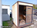 【中古】1.9m 物置 1.1坪 2.2畳 3.6平米 休憩所 簡易ハウス プレハブ小屋 屋外 物置 倉庫 used prefab container home...
