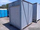 【中古】2m シャッターコンテナ 1.2坪 2.4畳 3.9平米 倉庫 物置 コンテナハウス 中古コンテナ グランピング バイクガレージ used prefab...