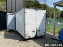【中古】3.4m トラックコンテナ 1.9坪 3.7畳 6.2平米 中古コンテナ コンテナハウス 休憩所 簡易ハウス プレハブ小屋 屋外 倉庫 物置 仮設 10...